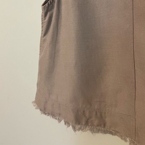 Aritzia Wilfred Linen Blend Blouse Grey - Picture 7 of 7